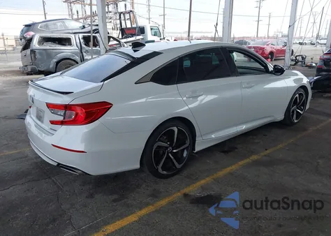 2022 Honda Accord Sport из США, поврежденный, VIN 1HGCV1F37NA115610